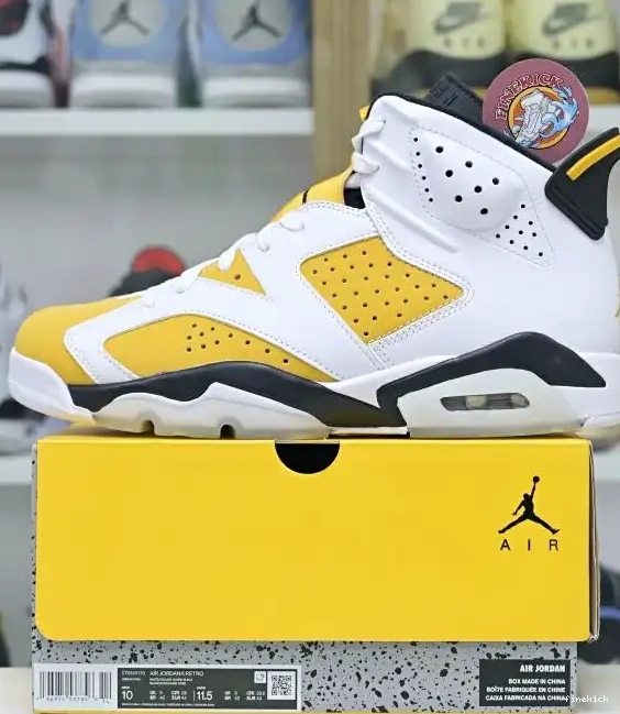 "Yellow Ochre" Air Jordan 6 0519